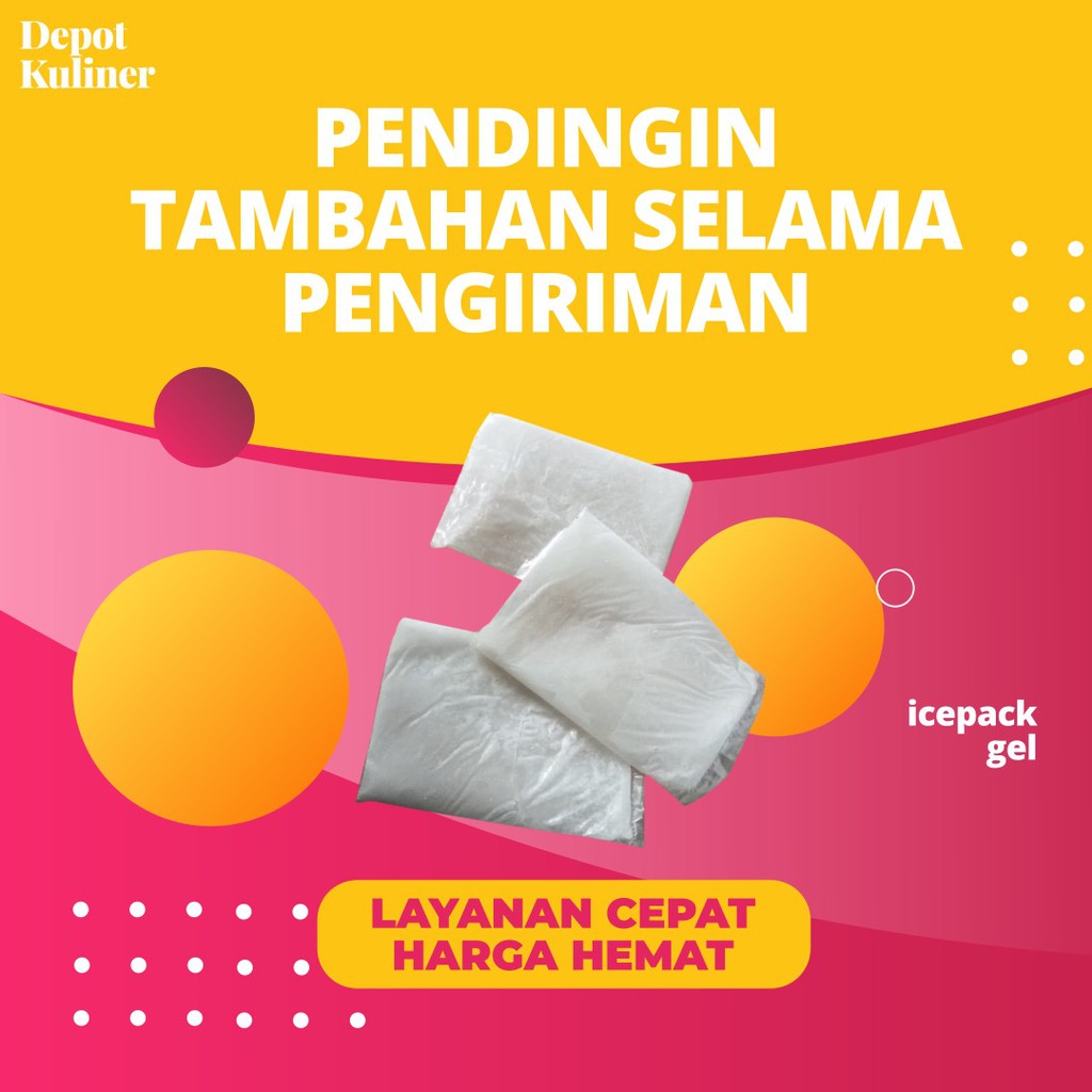 Ice Pack Ice Gel Pendingin Packing Tambahan Selama di Pengiriman