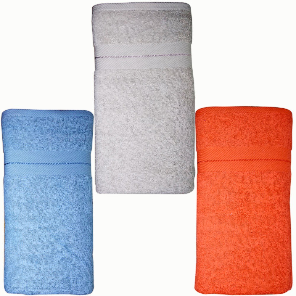 Handuk mandi ekonomis merk St.Yves motif Polos uk.70x140cm / handuk mandi tebal murah