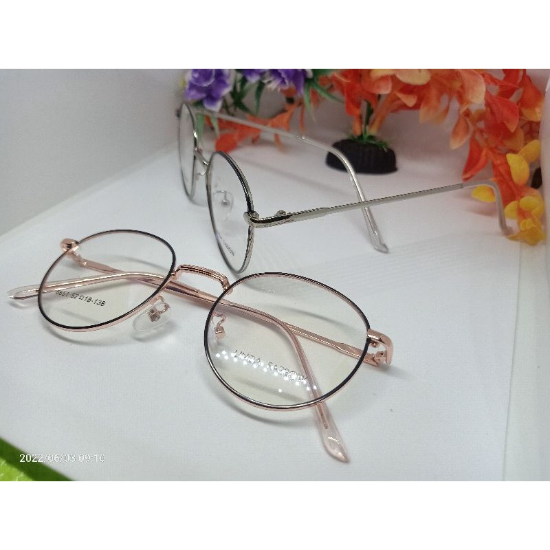 Kacamata, Frame Bulat, Frame6651