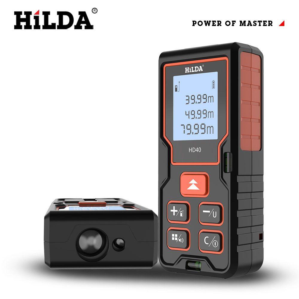 Solighter Distance Meter Alat Ukur Profesional 40M 60M 80M 100M Penggaris Digital