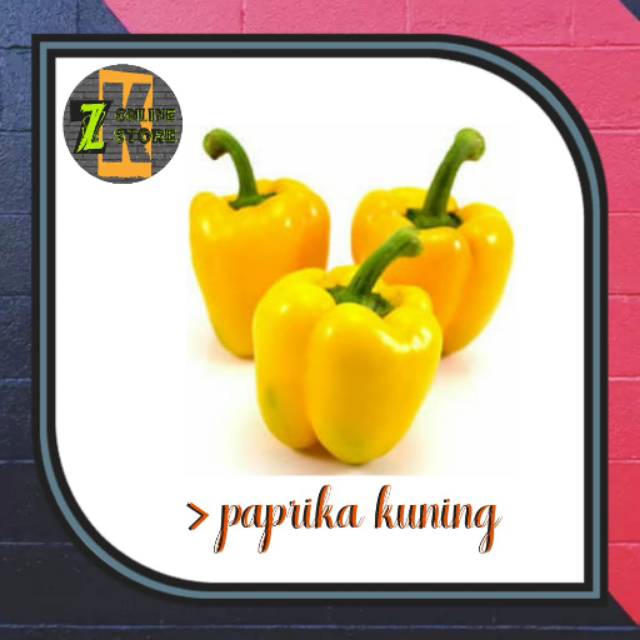 

Paprika kuning 1 buah ±150gr