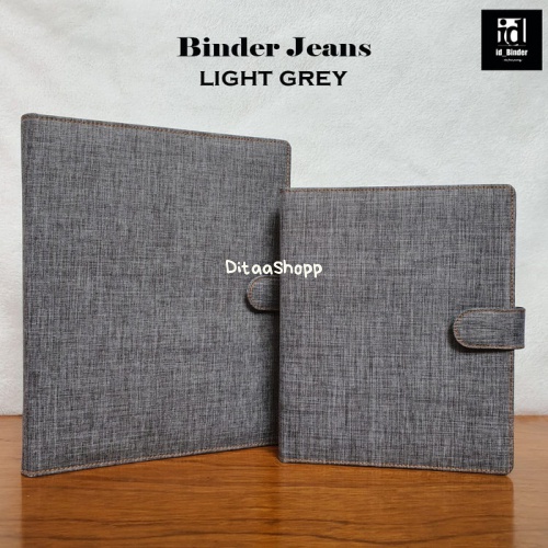 

Binder Levis Warna Light Grey A5 Dan B5 - A5 057