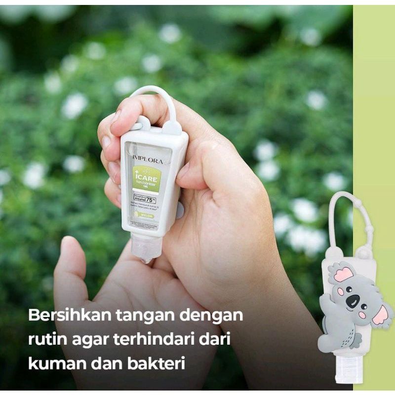 Implora Icare hand sanitizer Gel Karakter 30ml.