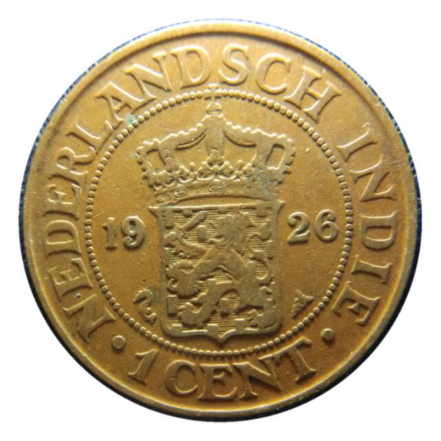 Koin 1cent tahun 1926