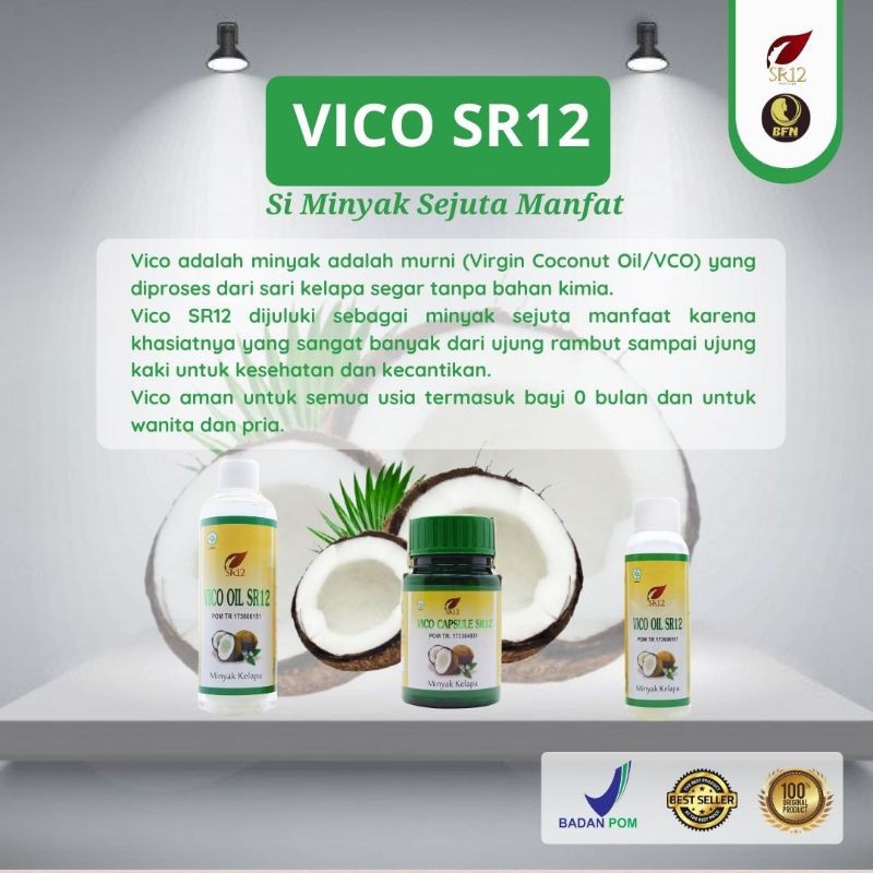 

MINYAK KELAPA MURNI 1000 MANFAAT VICO SR12