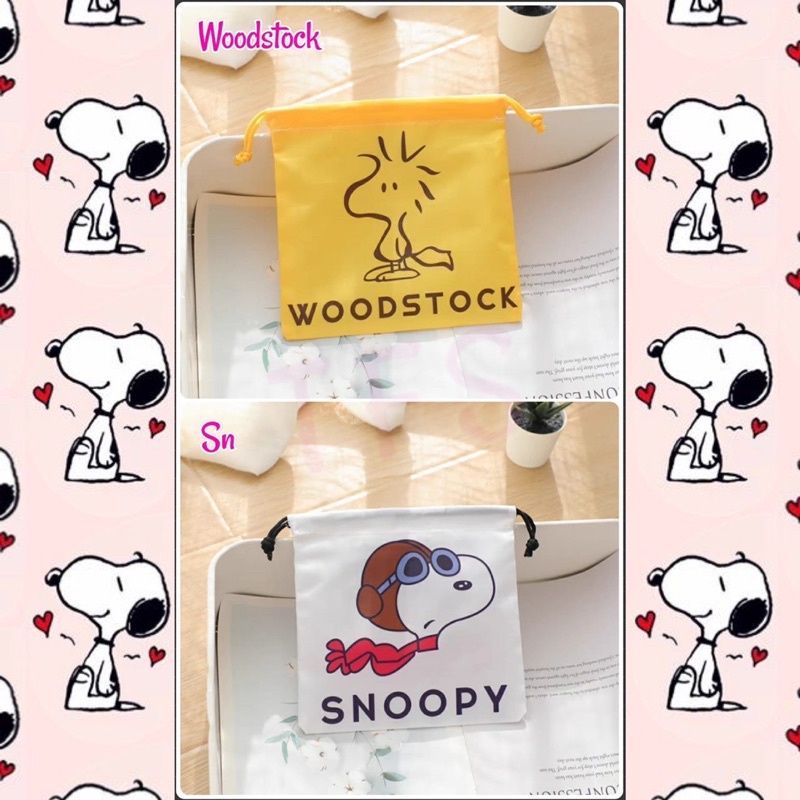 Pouch Serut Snoopy