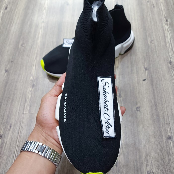 black green trainers