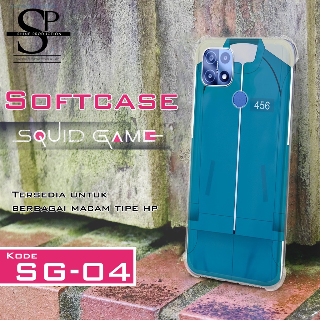 Softcase Anticrack Squid Game All Tipe HP