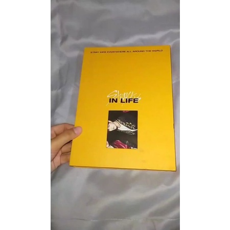 

[READY] ALBUM & POCA ONLY STRAYKIDS IN LIFE VERSI KUNING