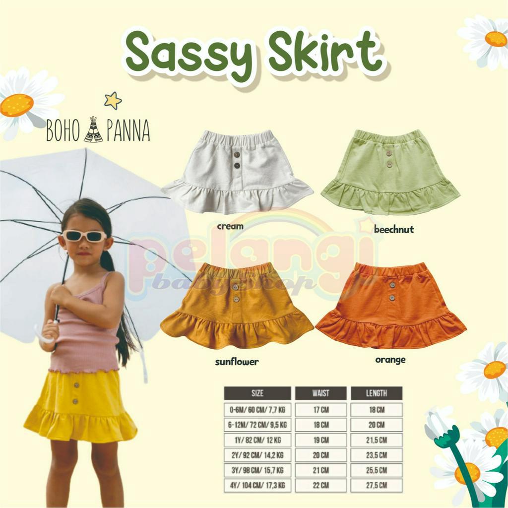 BOHOPANNA | BOHO | BOHO PANNA SASSY SKIRT | ROK ANAK | ROK BAYI PEREMPUAN