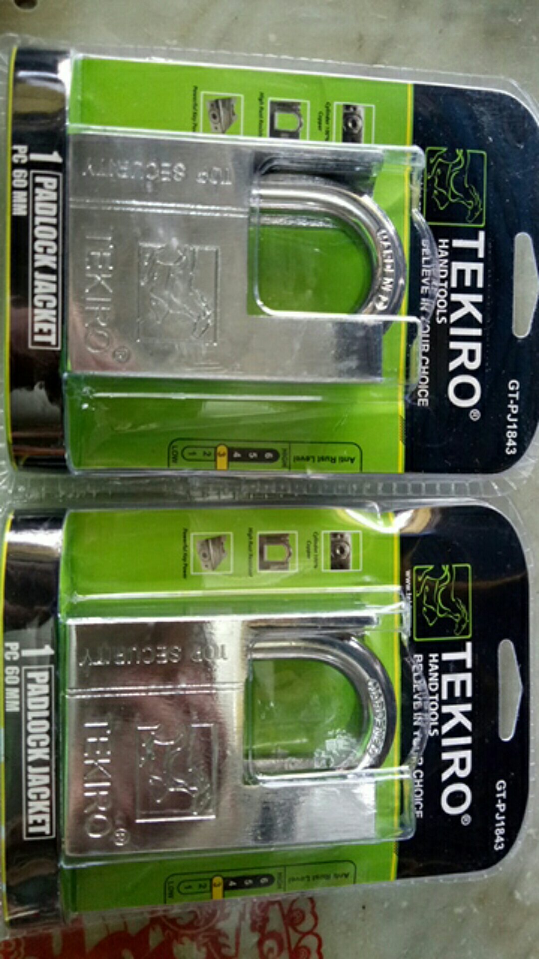 Tekiro Gembok Jacket 60 Mm / Padlock Jacket