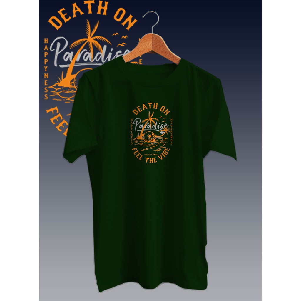 KAOS DISTRO DIGITAL PRINT DEATH ON PARADISE