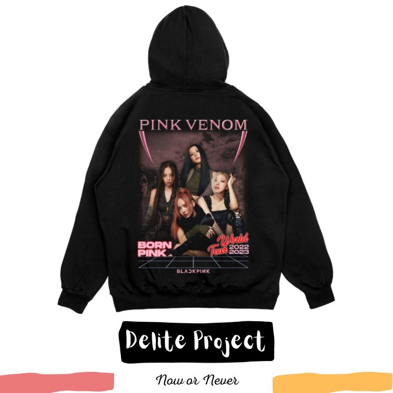 Delite Project - Hoodie Pink Venom Series