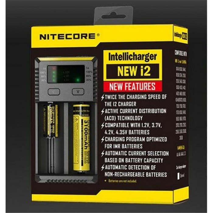 Charger 2 battery Nitecore i2 new version - authentic