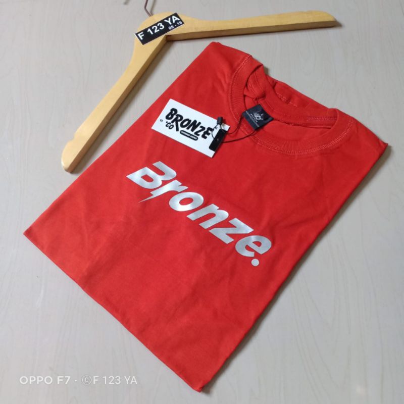 KAOS BRONZE KAOS DISTRO PRIA KAOS COWO KAOS