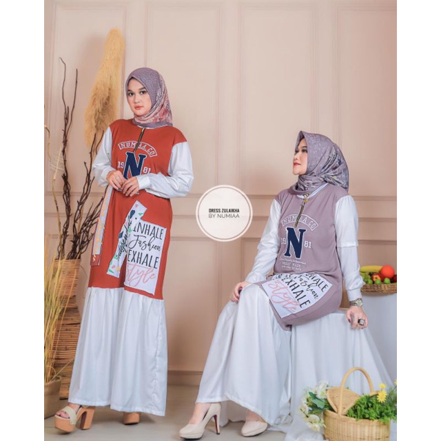 (NEW) GAMIS ZULAIKHA by NUMIAA