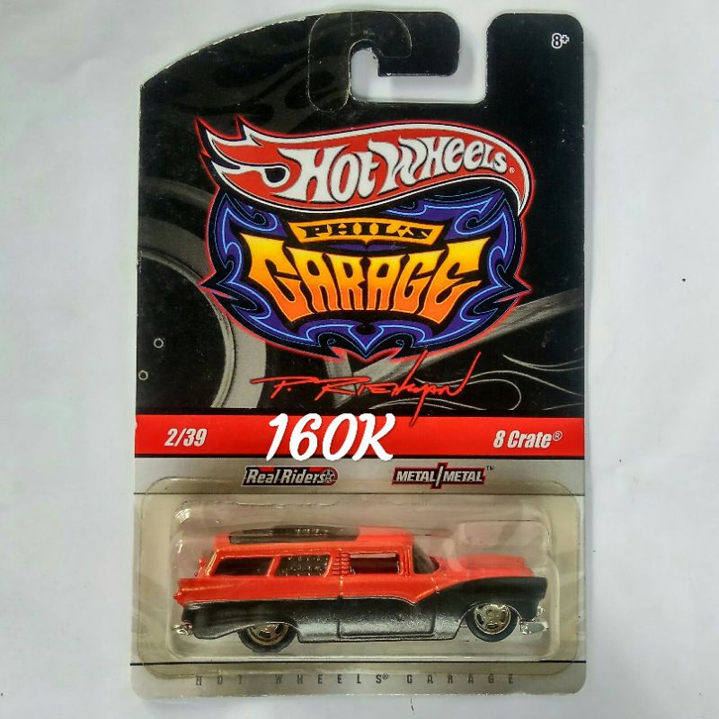 Hot Wheels Phils Garage 8 Crate