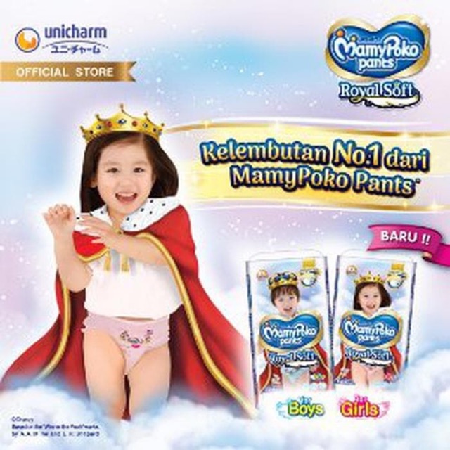 Mamypoko pants extra soft -XXL38 Girl