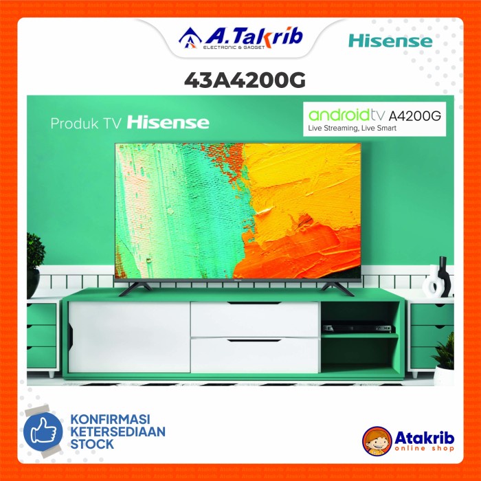 HISENSE LED 43 43A4200G ANDROID TV