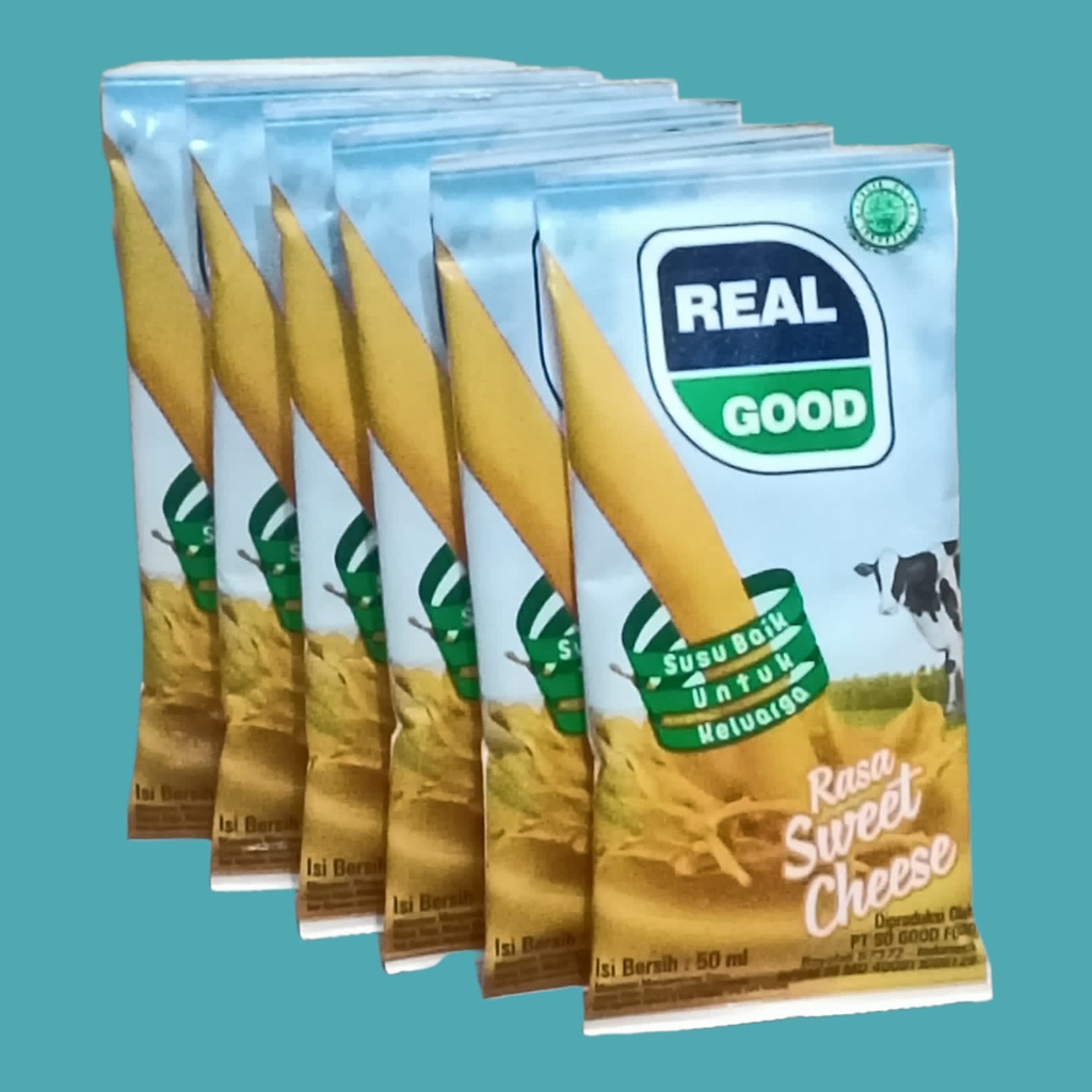 

REAL GOOD Susu Bantal Sereal Keju 50ml [6 sachet]