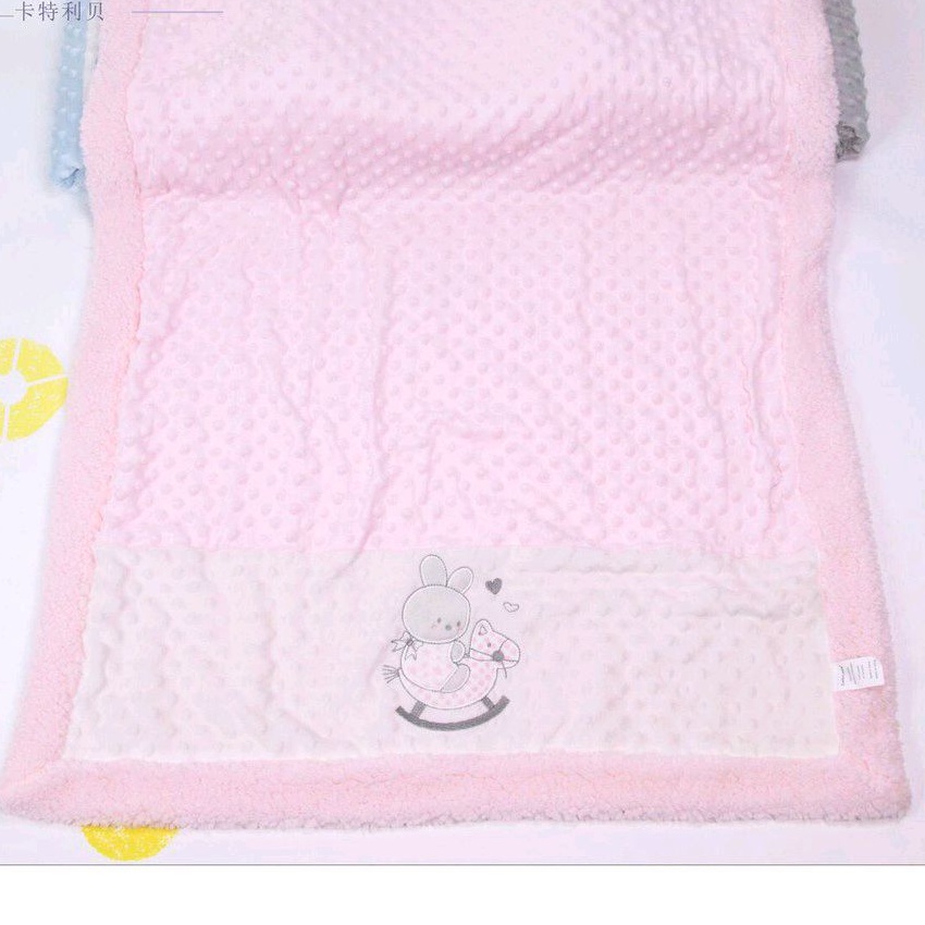 BABY K2 - BABY BLANKET MINKY / SELIMUT BABY MEREK SUNNOZY KODE 00037