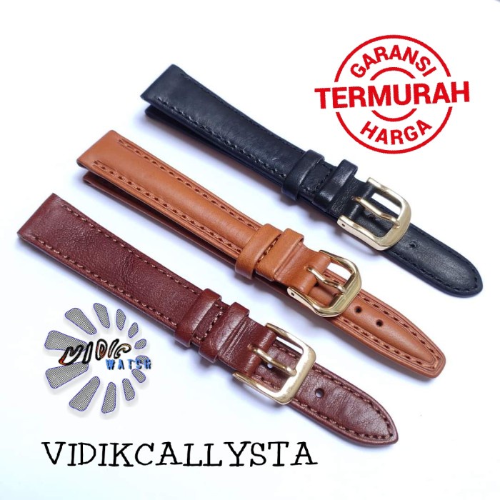 Strap Tali Jam Tangan wanita 14mm Tali jam kulit 14 mm LKZ14 bagus