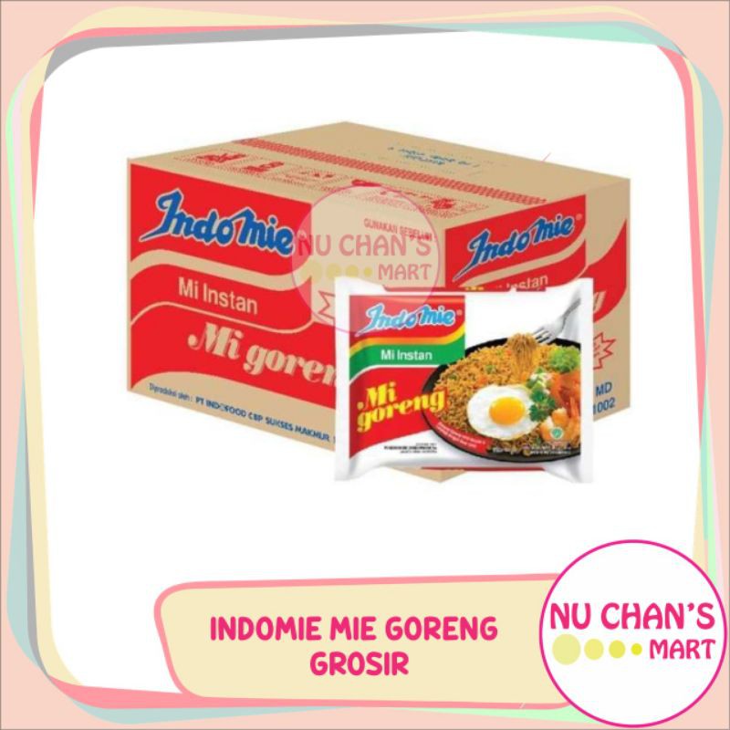 

INDOMIE Mi Goreng per kardus isi 40 bungkus | INDOMIE KUAH satu karton [Nuchan's Mart]