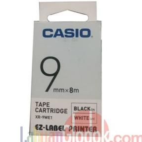 

Ez Label Printer Xr-9We1 9Mm Black On White Tape Label Casio/Casio 9Mm Terbaru