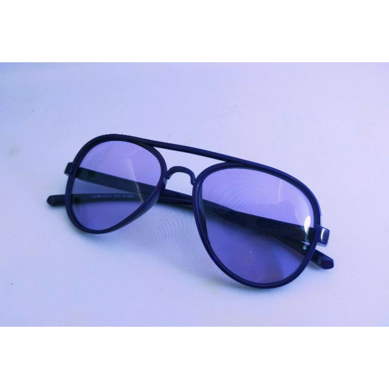 KACAMATA ANAK COWOK / Cewek model raybeen-Ungu