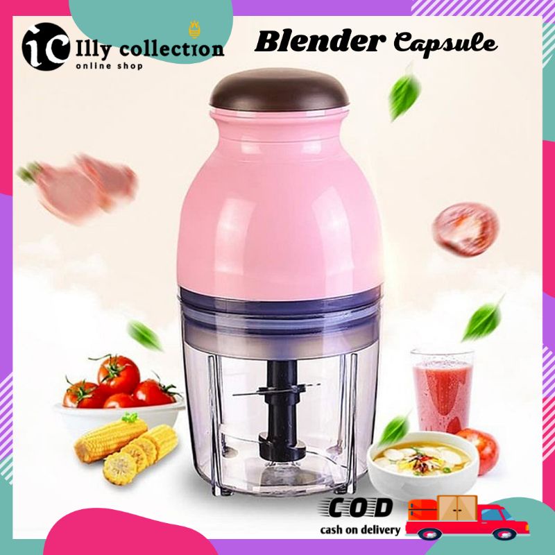 Blender Kapsul Cutter Quatre / Blender Portabel Bentuk capsule