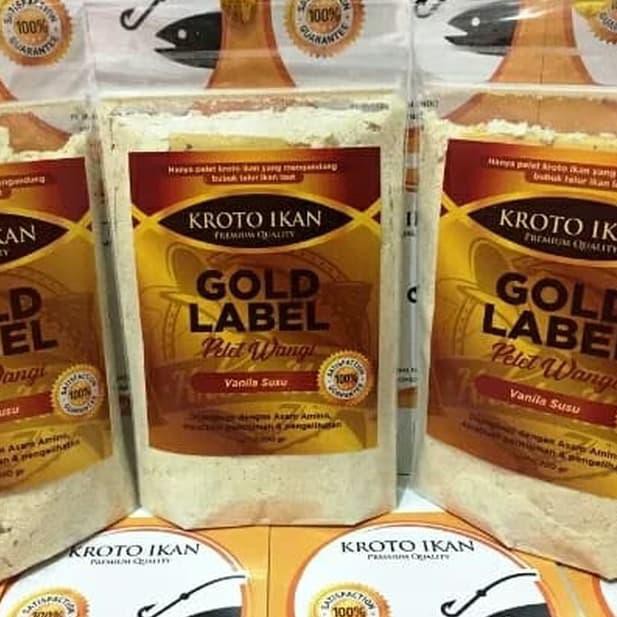 

(ง ͡❛ ͜ʖ ͡❛)ง Pelet wangi VANILA SUSU - Gold Label dr Kroto Ikan Ö