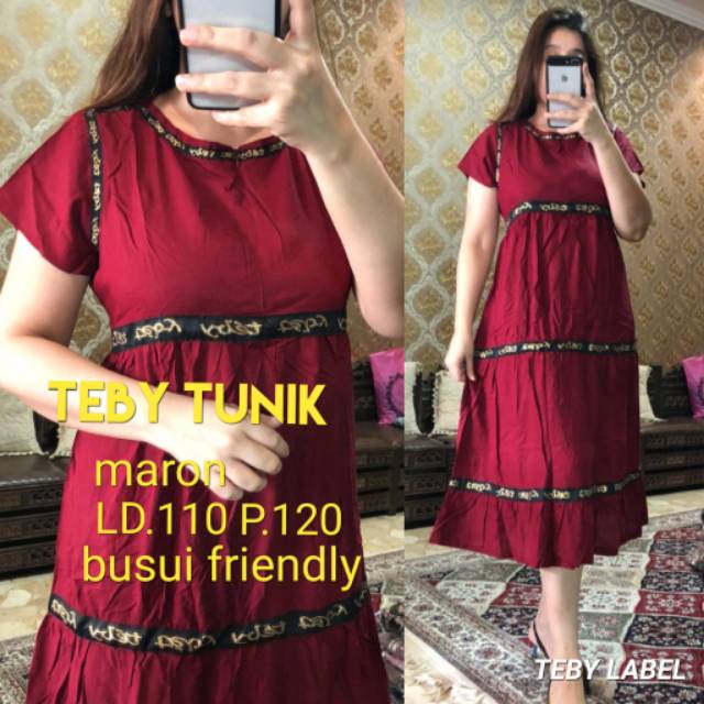 Daster arab teby tunik