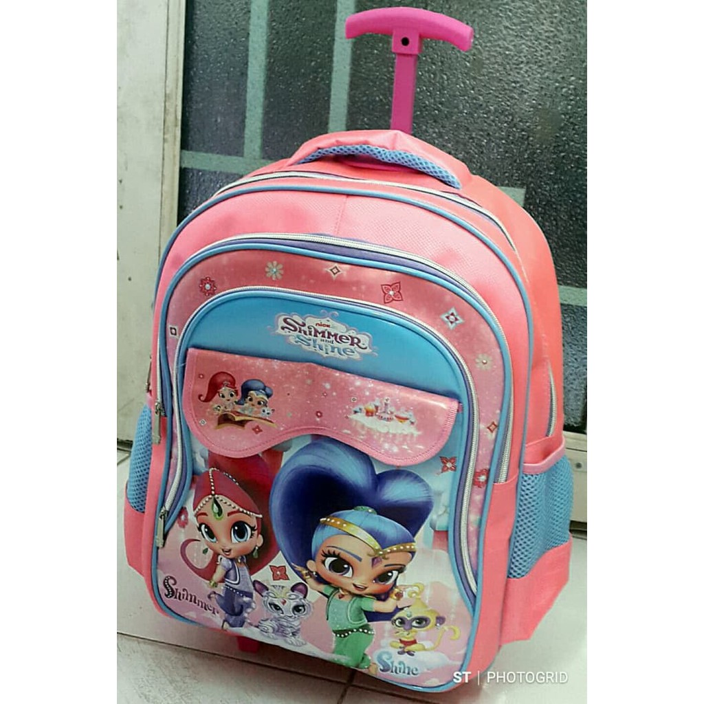 Tas Dorong / Troli SD Shimmer and Shine (NJ-25)