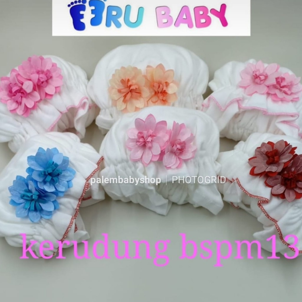 Eeru Baby Kerudung Dengan Motif Yang Menarik Untuk Si Kecil 6-24 bulan