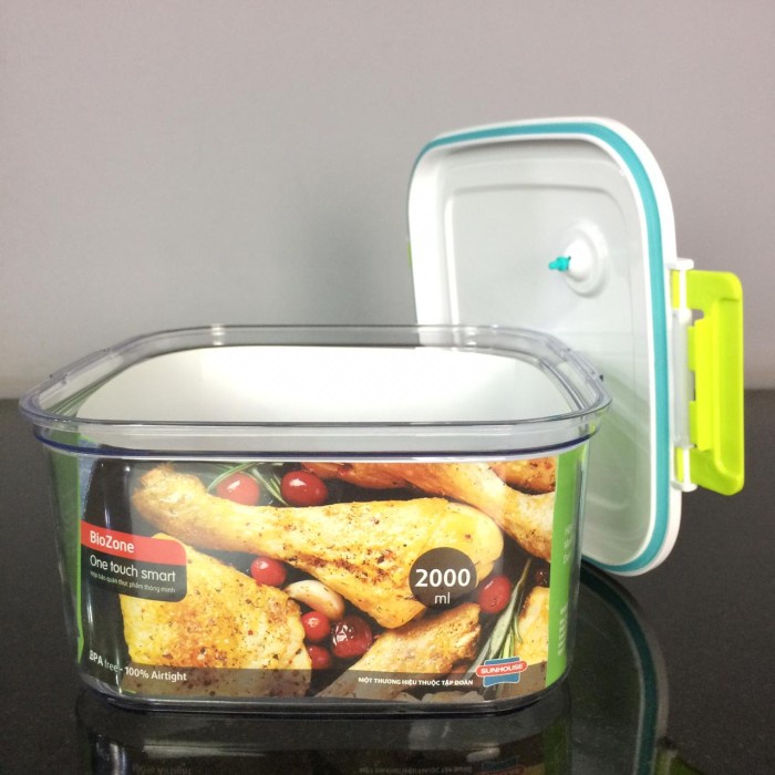 Sunhouse BIOZONE Food Container / Kotak Makanan 2000 ml