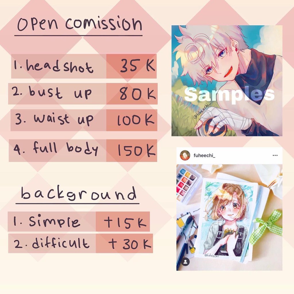 

Art paper comission fuheechi