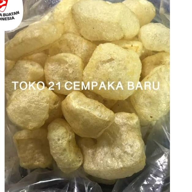 

✥ Krupuk Kulit Sapi 250g |Kerupuk Rambak Jangek Krecek Kulit Curah 250 g ➻