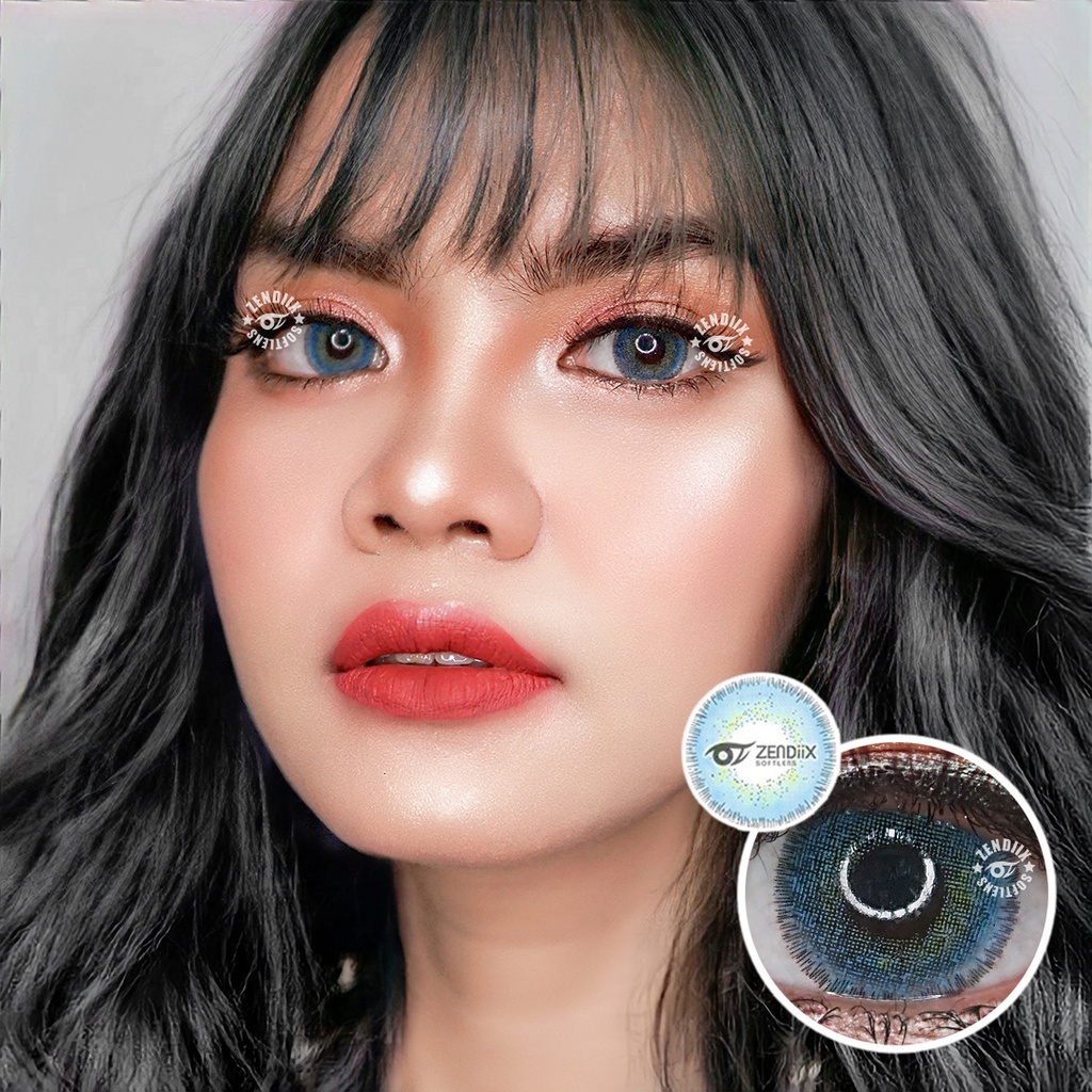 Softlens NEWBLUK Warna BLUE 15mm Nomal