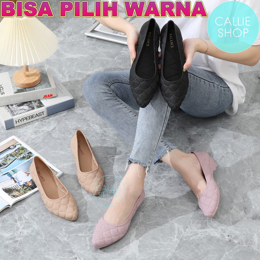 Sepatu Wedges Wanita Jelly Import Balance 3309-1 WGKRANG