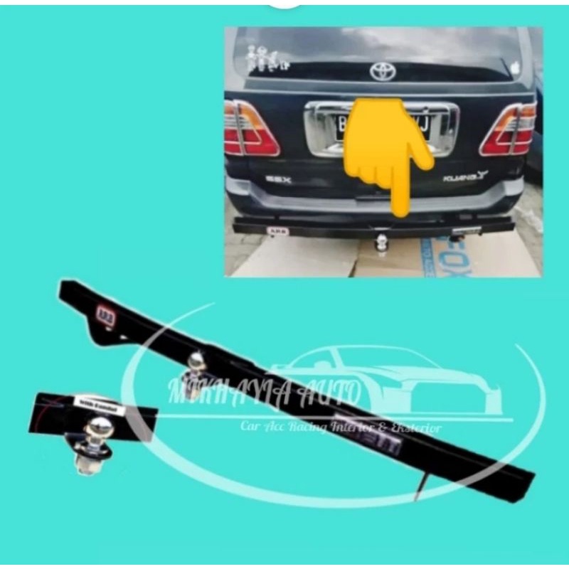 Towing Bar Pelindung Bumper Belakang Kijang Kapsul-LGX