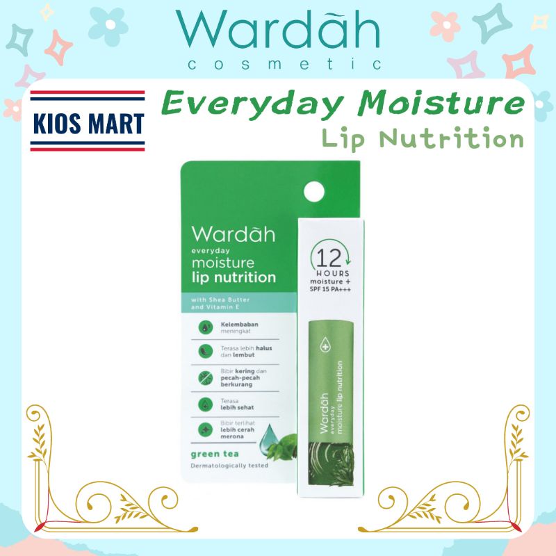 Wardah Everyday Moisture Lip Nutrition | Pelembab Bibir