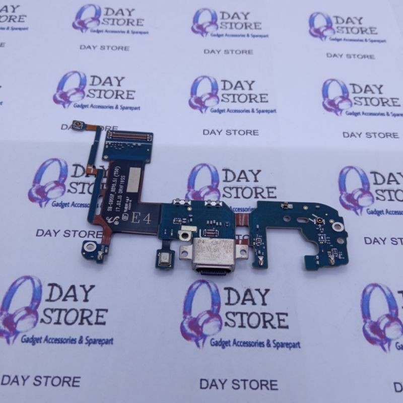 Flexible Connector Papan Charger Samsung Galaxy S8+ S8 Plus Flex Cas Konektor Casan + Mic