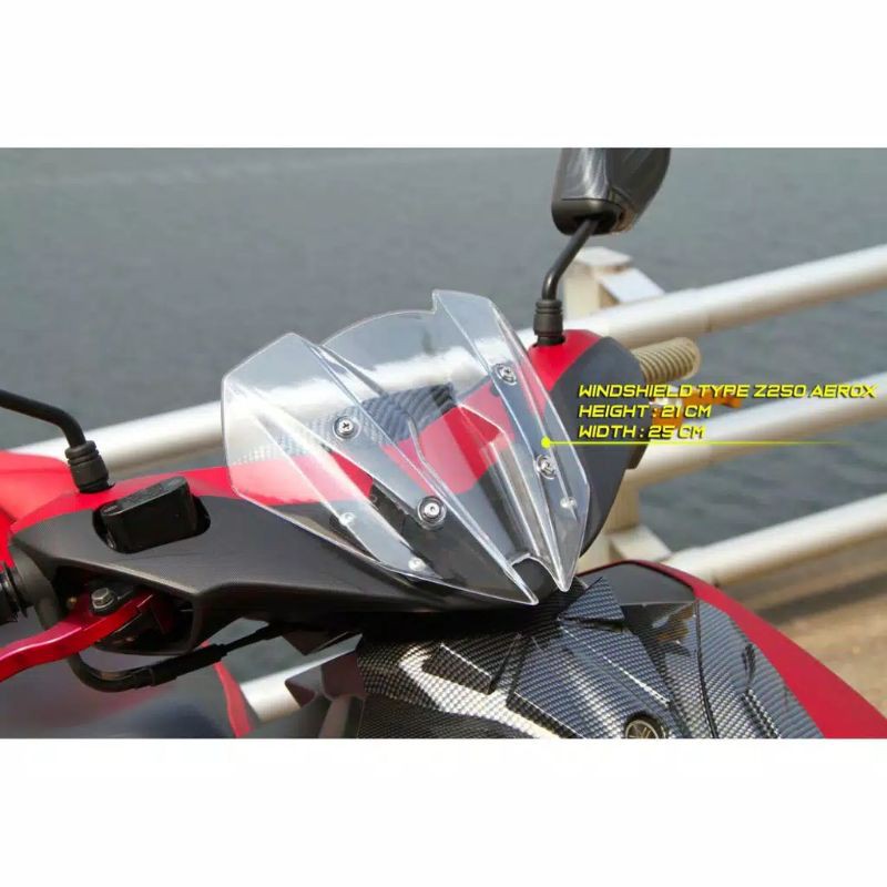 Visor aerox 155 Avenger winshield aerox 155 Nemo Avenger Yamaha aerox 155