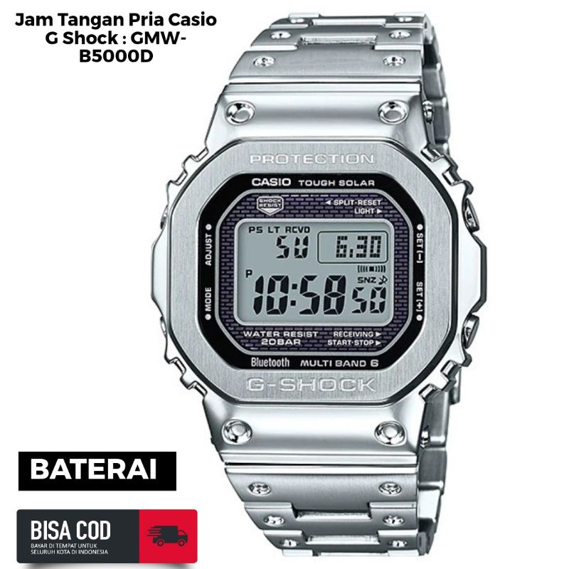 Jam Tangan Pria Casio G Shock : GMW-B5000D
