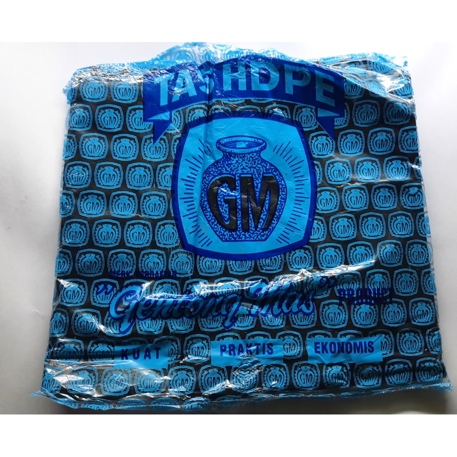 Kantong kresek kecil hitam ukuran 15 / Kantong plastik murah isi 50