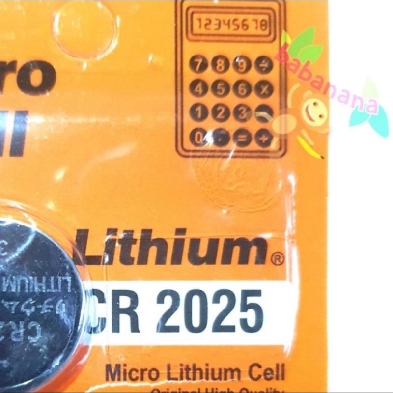 Baterai kancing Lithium 3V cmos CR2025 CR-2025 CR 2025 Baterry batere