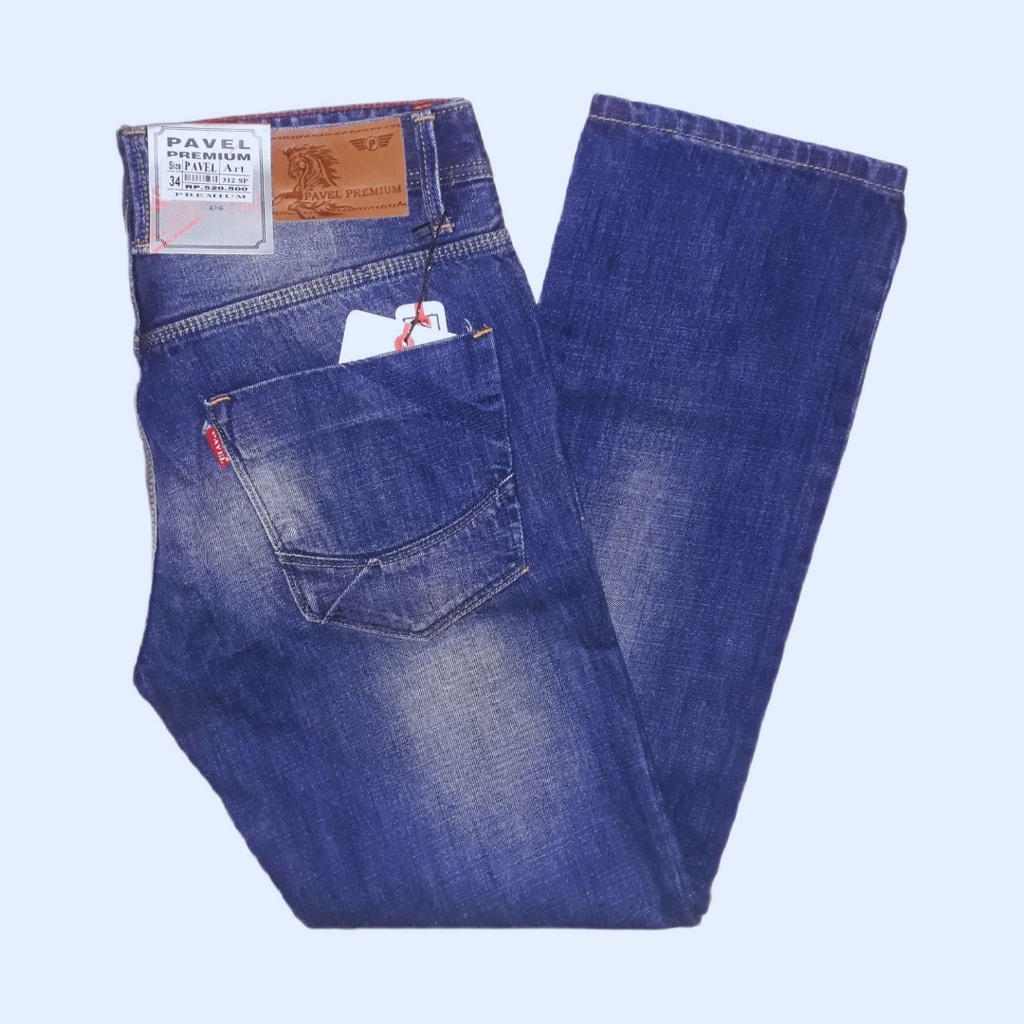BIG SIZE/JUMBO - Celana Panjang Pria PAVEL PREMIUM Slim Fit