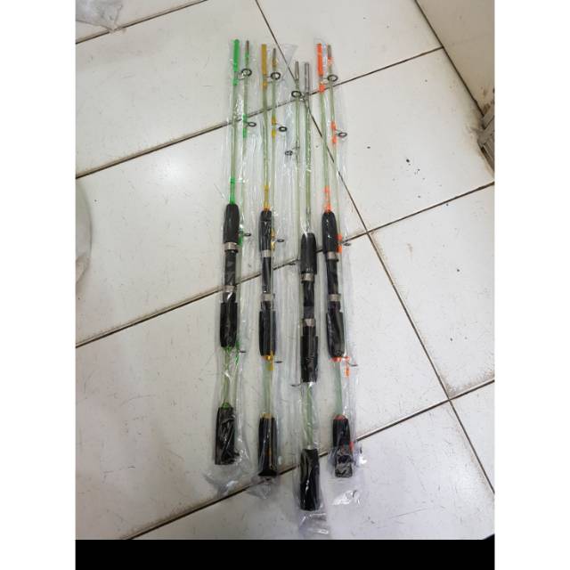 Joran Fiber japan style transparan murah kuat 150 165 180