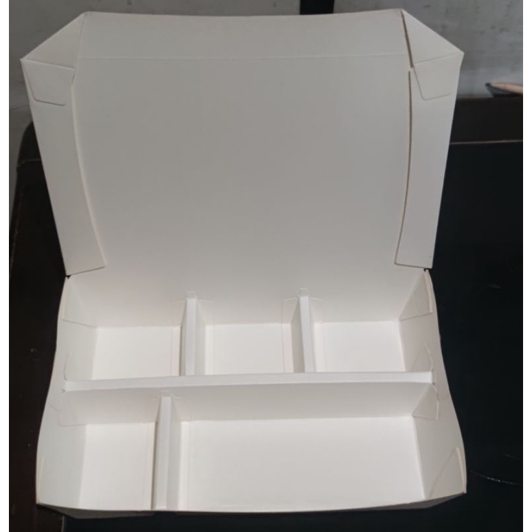 lunch box paper/lunch box paper sekat 5
