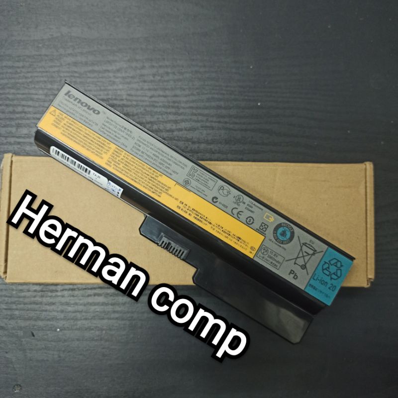 Original Baterai Lenovo 3000 G430 G450 G530 N500 Series L08L6Y02 L08S6Y02